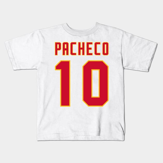 Pacheco 10 Kids T-Shirt by Folke Fan Cv